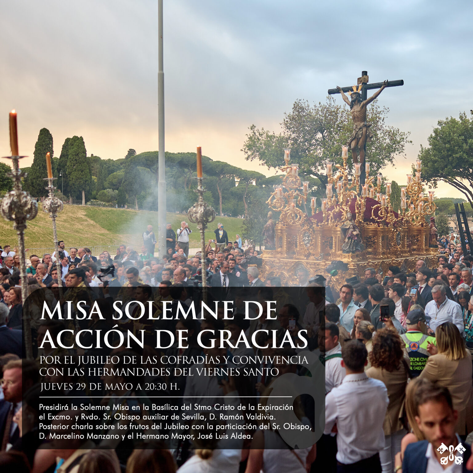 MISA DE ACCIÓN DE GRACIAS POR LA PEREGRINACIÓN A ROMA CON MOTIVO DEL ...